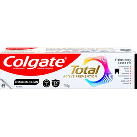 خمیردندان همه کاره توتال 12 کولگیت TOTAL 12 COLGATE مدل اکتیو پروتکشن وایتنینگ 50 میلی لیتر اورجینال صاحب امتیاز آمریکا ساخت ترکیه