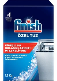 نمک ماشین ظرفشویی فینیش FINSH OZEL TUZ مناسب انواع ماشین ظرفشویی 1.5 کیلوگرم اورجینال فرمول آلمان ساخت ترکیه