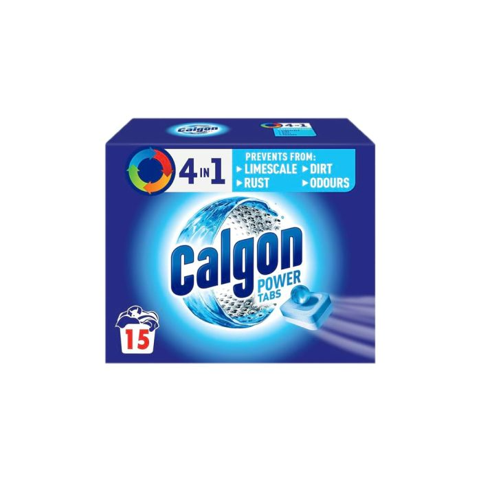 قرص ماشین لباسشویی 15 عددی کالگون 4*1 CALGON POWER TABLET
