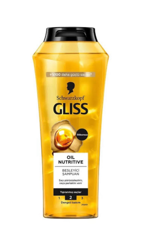 شامپو شوآرزکوف گلیس مدل Oil Nutritive حجم ۴۰۰ میلی لیتر طلایی اورجینال ساخت آلمان سفارش ترکیه