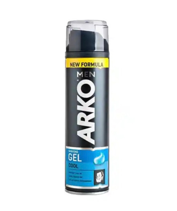 ژل اصلاح صورت خنک کننده کول مردانه ارکو 200میل اورجینال Arko cool ترکیه